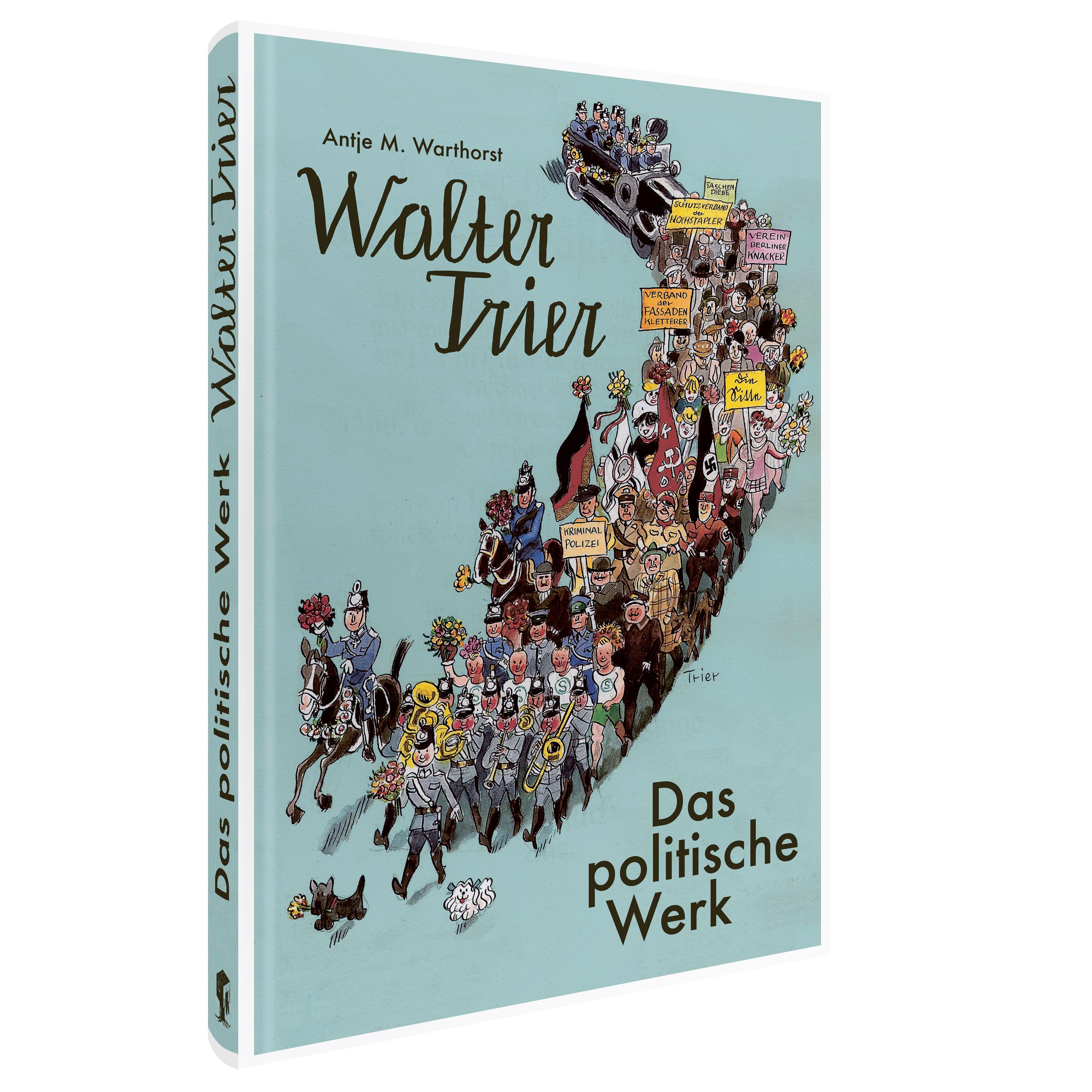 Vorderes Coverbild Politische Karikaturen von Walter Trier