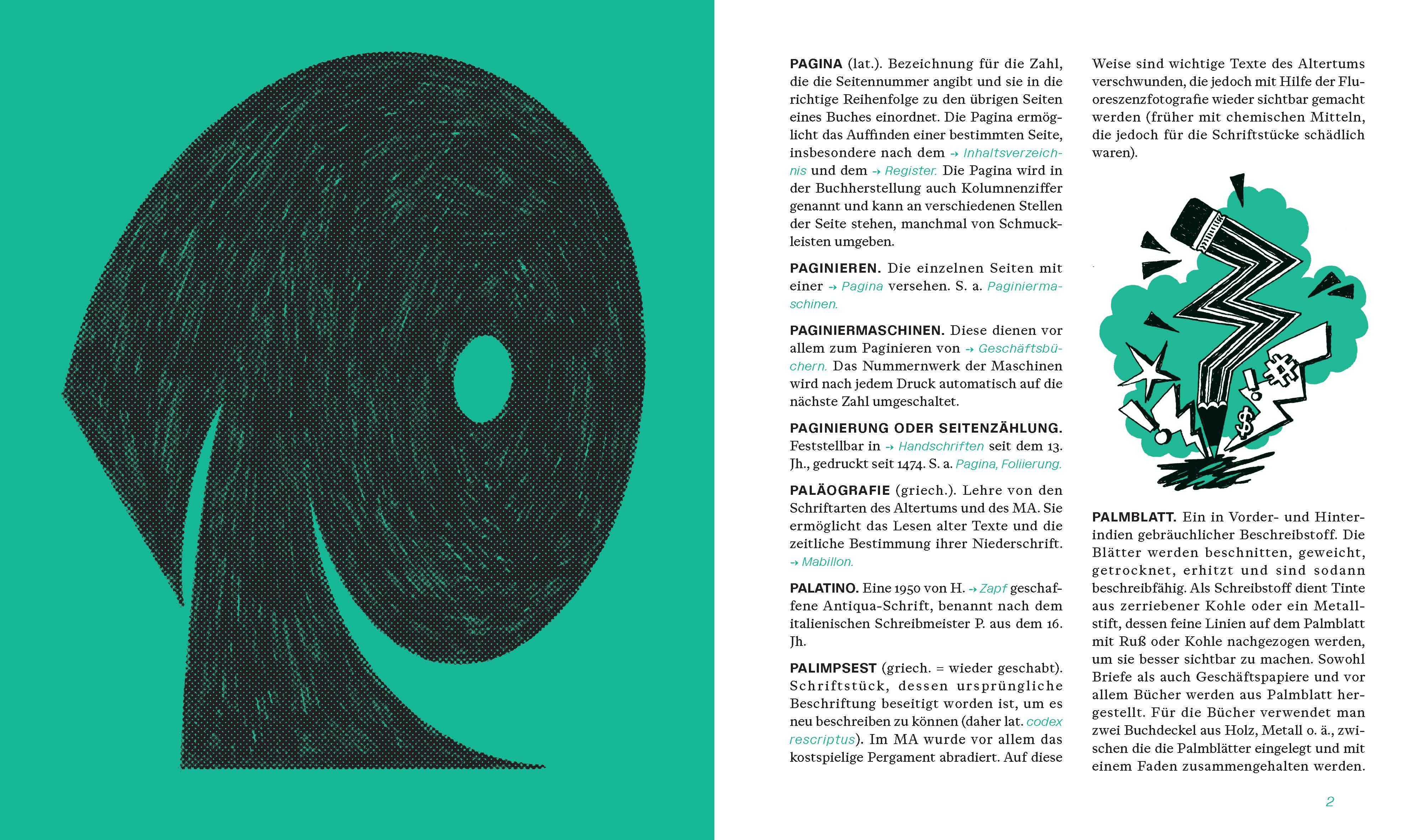 Beispielinhalt (Bild) Das illustrierte Wörterbuch des Buches