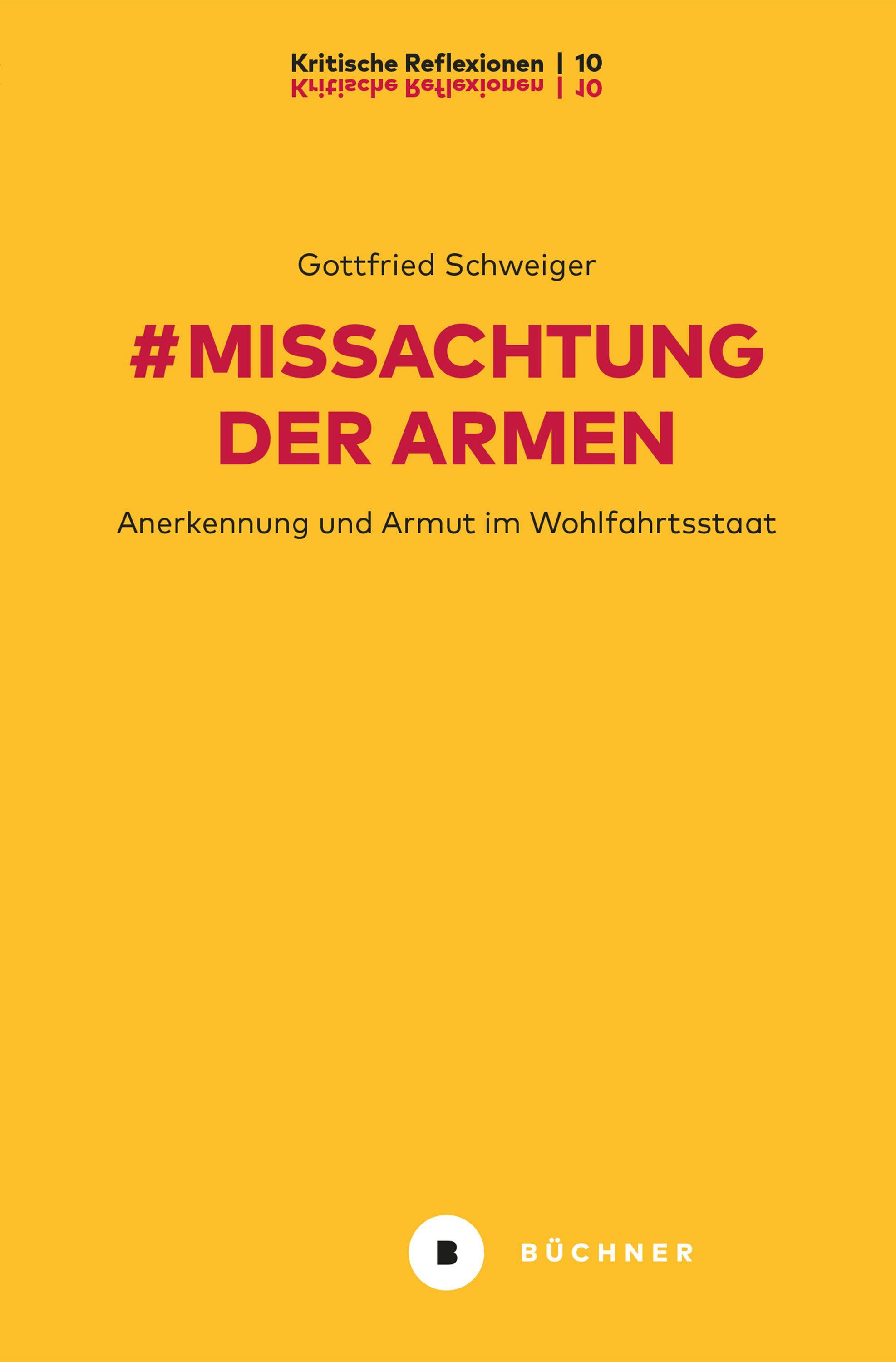 Vorderes Coverbild #Missachtung der Armen