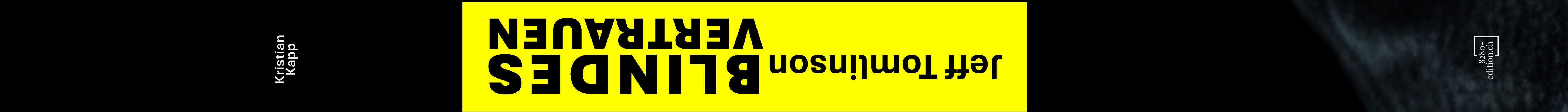 Vorderes Coverbild Jeff Tomlinson - Blindes Vertrauen