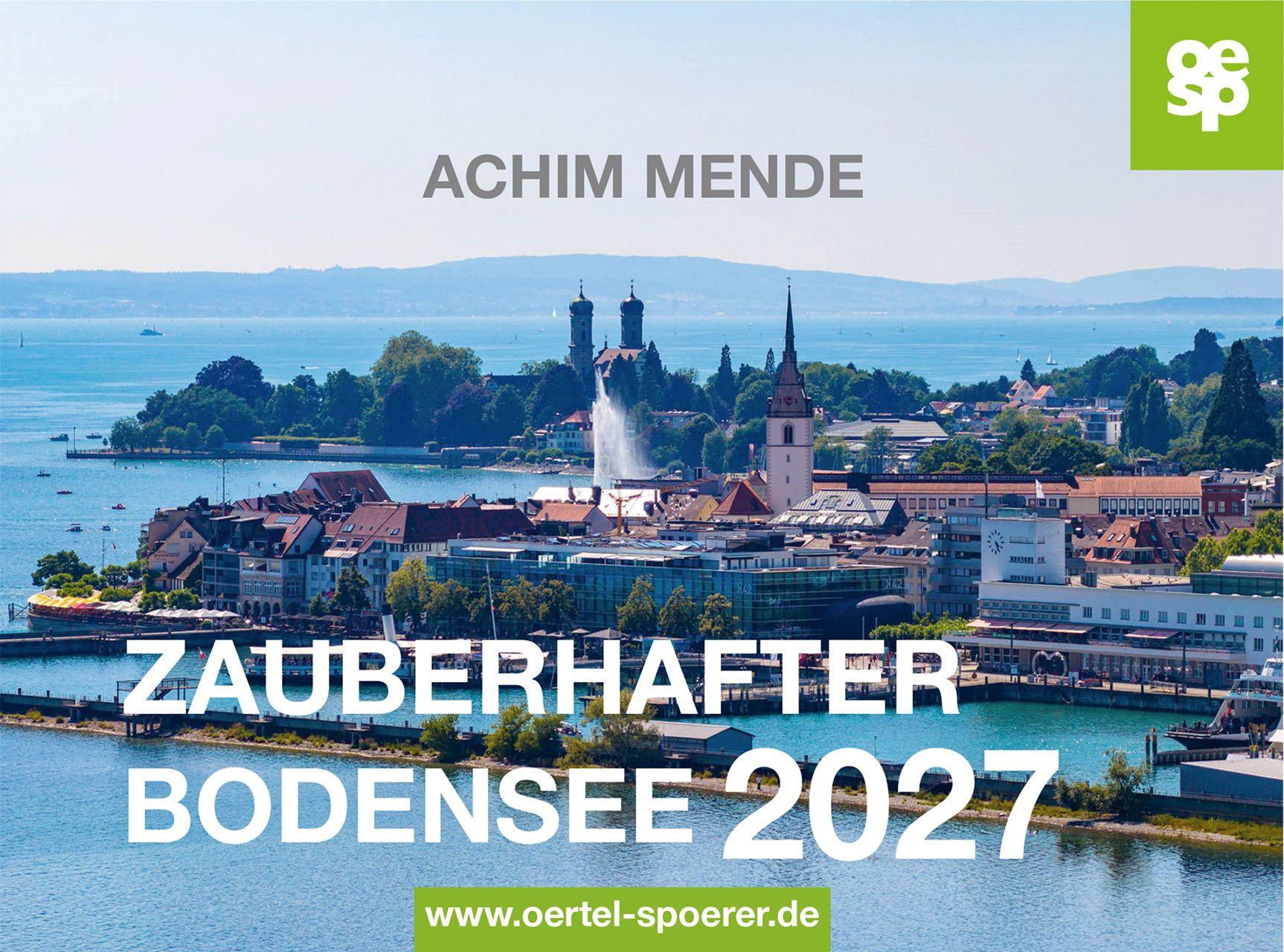 Vorderes Coverbild Zauberhafter Bodensee 2027