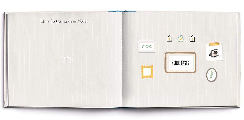 Beispielinhalt (Bild) Meine Konfirmation in einem Buch