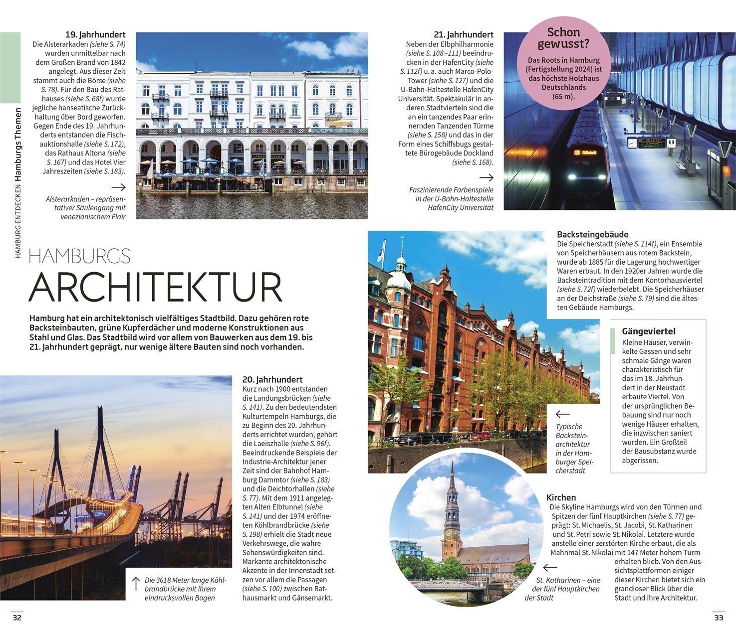 Beispielinhalt (Bild) Vis-à-Vis Reiseführer Hamburg