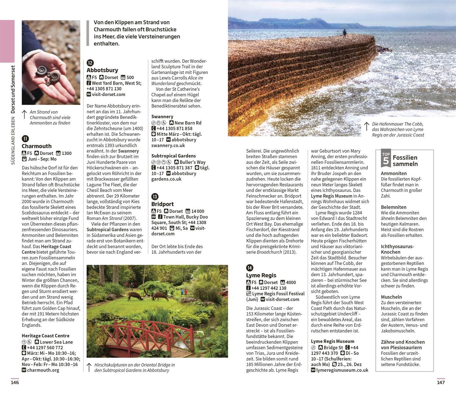 Beispielinhalt (Bild) Vis-à-Vis Reiseführer Südengland