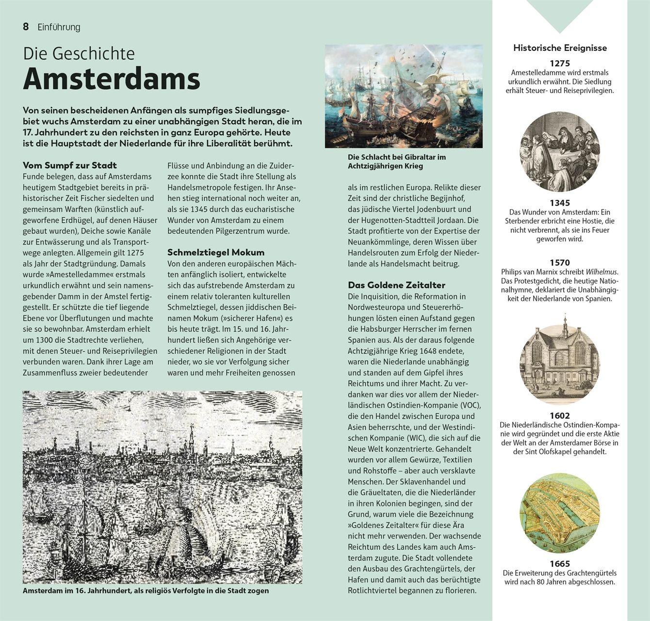 Beispielinhalt (Bild) TOP10 Reiseführer Amsterdam