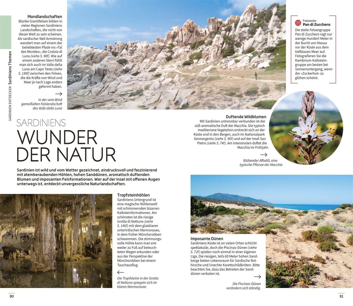 Beispielinhalt (Bild) Vis-à-Vis Reiseführer Sardinien