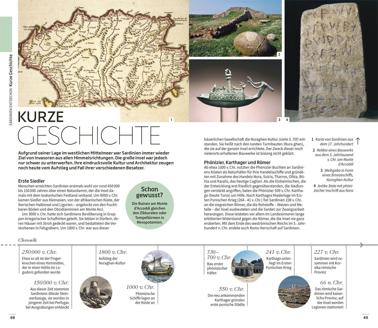 Beispielinhalt (Bild) Vis-à-Vis Reiseführer Sardinien