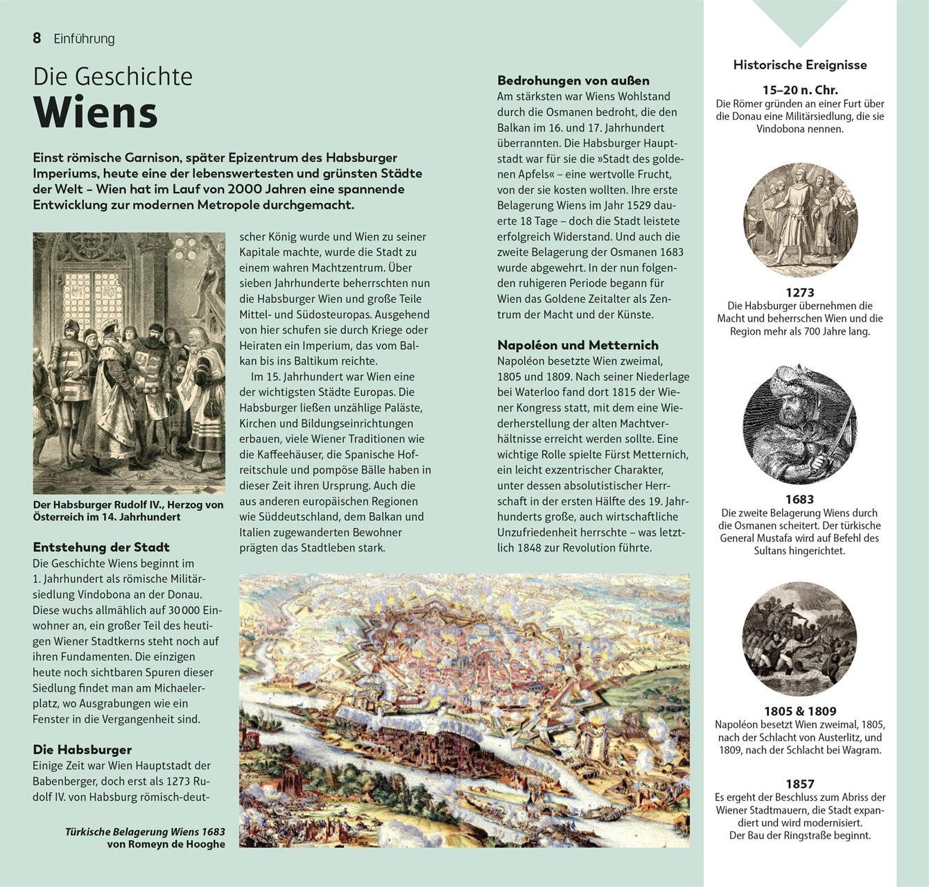 Beispielinhalt (Bild) TOP10 Reiseführer Wien