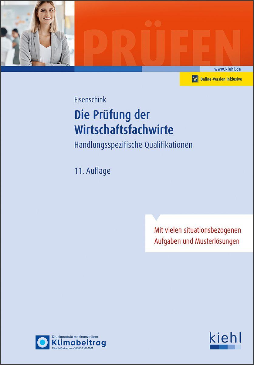 Vorderes Coverbild Die Prüfung der Wirtschaftsfachwirte