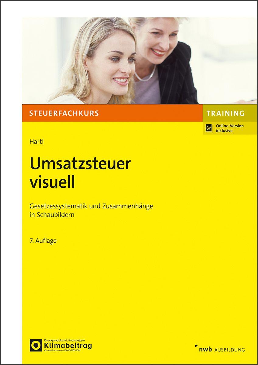 Vorderes Coverbild Umsatzsteuer visuell