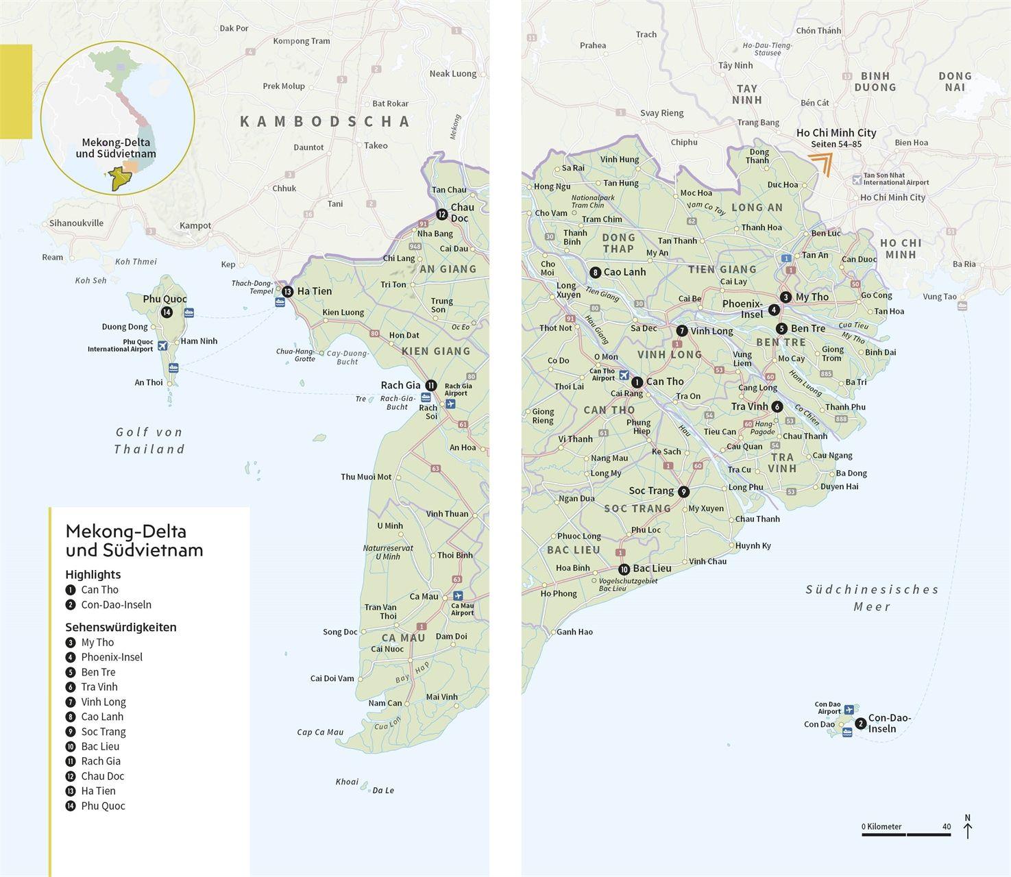 Beispielinhalt (Bild) Vis-à-Vis Reiseführer Vietnam