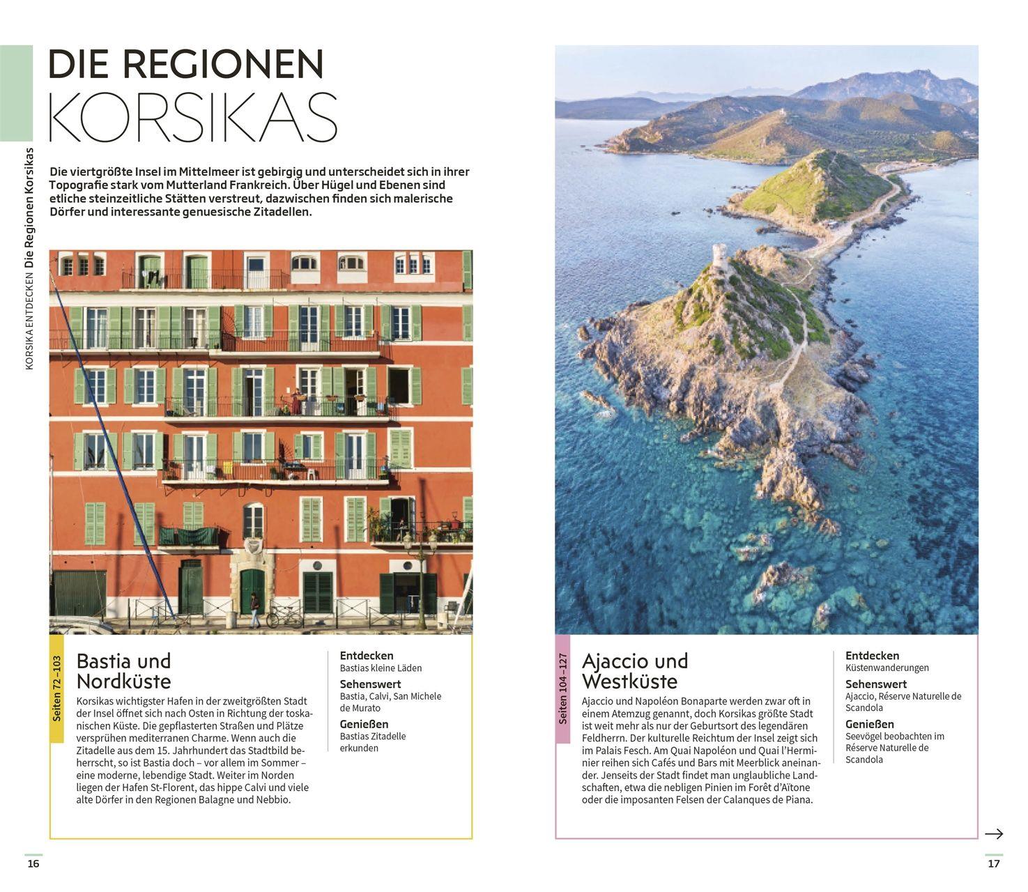 Beispielinhalt (Bild) Vis-à-Vis Reiseführer Korsika