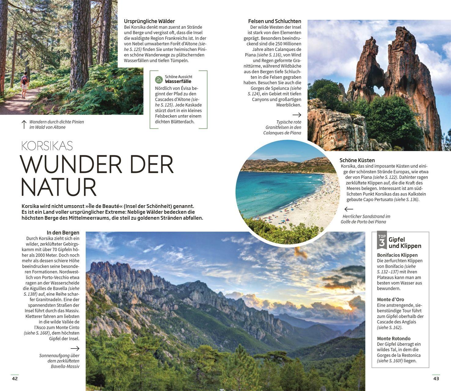 Beispielinhalt (Bild) Vis-à-Vis Reiseführer Korsika