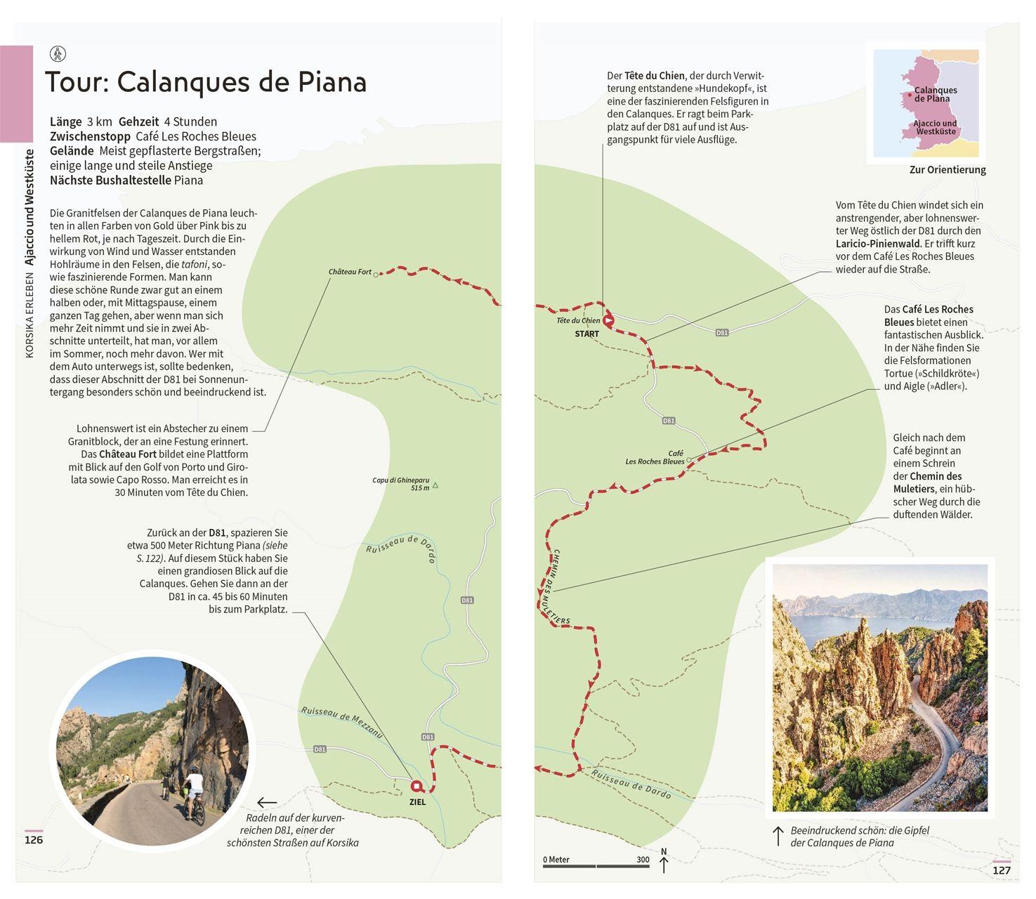 Beispielinhalt (Bild) Vis-à-Vis Reiseführer Korsika