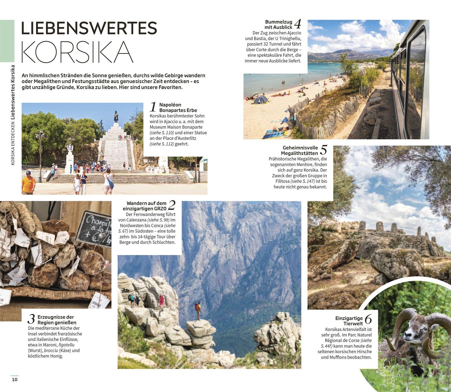 Beispielinhalt (Bild) Vis-à-Vis Reiseführer Korsika