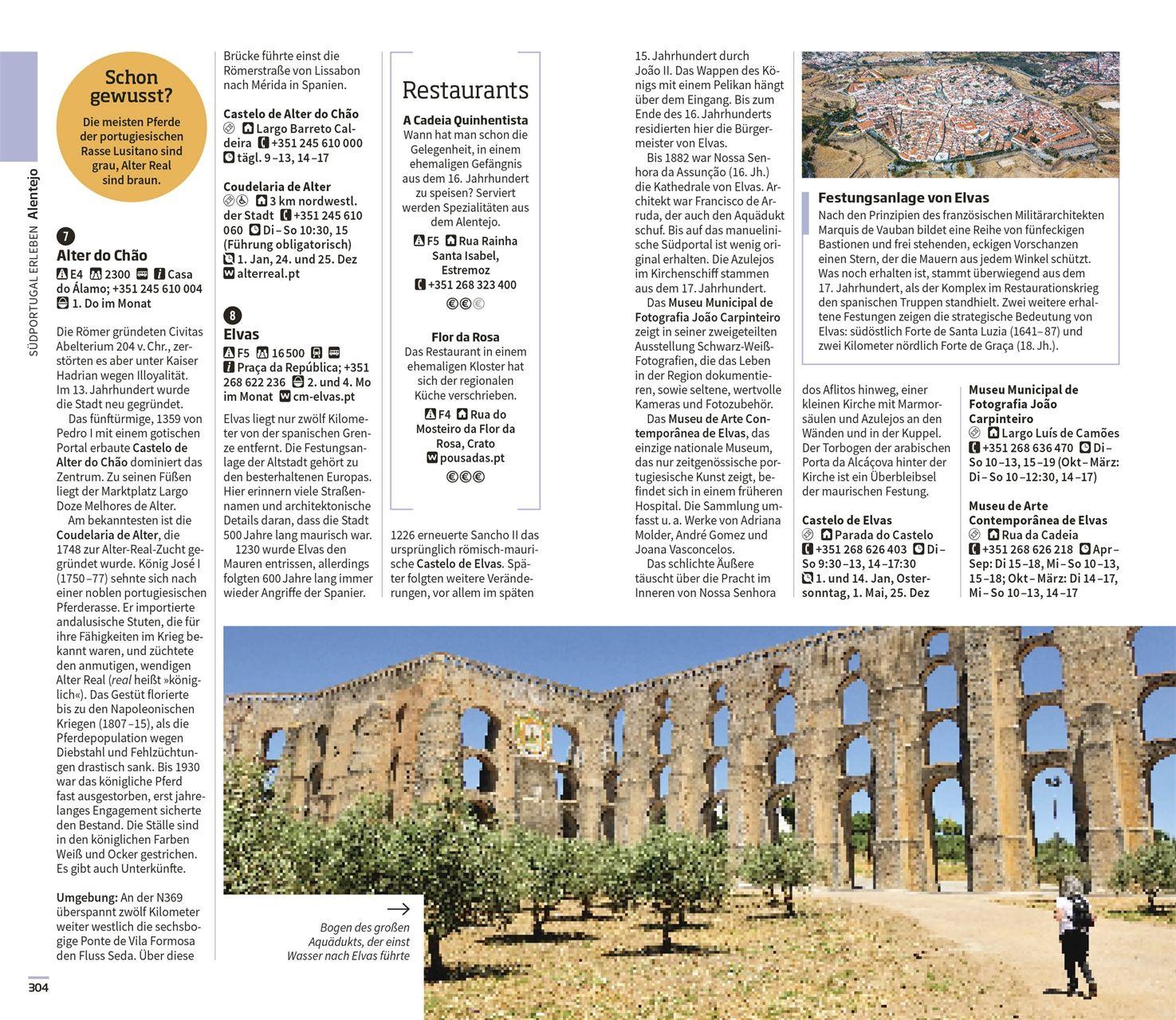 Beispielinhalt (Bild) Vis-à-Vis Reiseführer Portugal