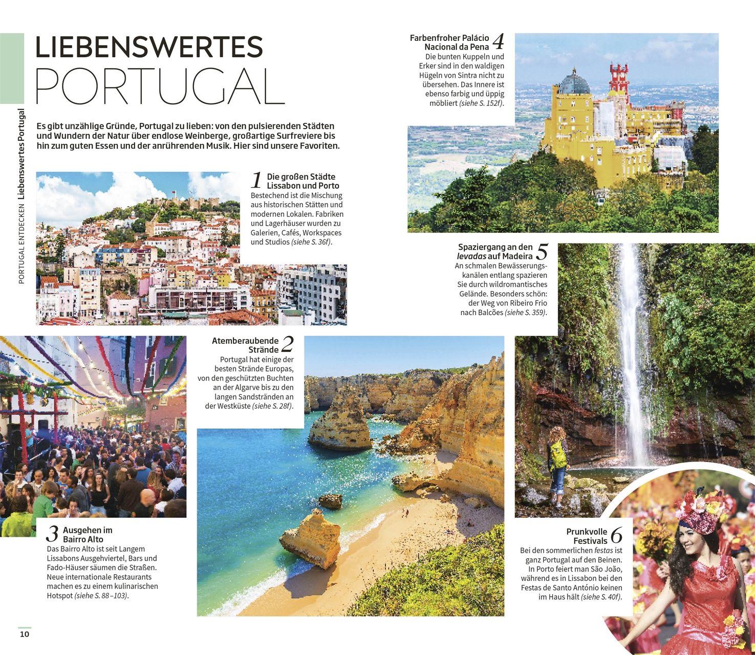 Beispielinhalt (Bild) Vis-à-Vis Reiseführer Portugal