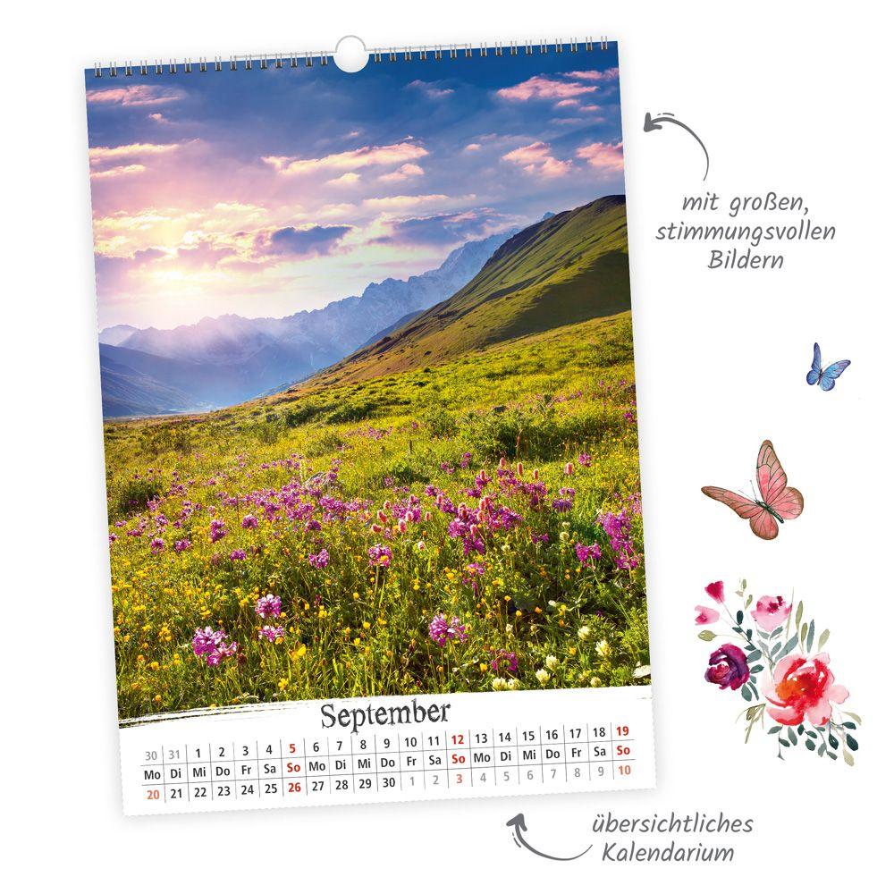 Beispielinhalt (Bild) TRÖTSCH - Großbildkalender Berglust 2027