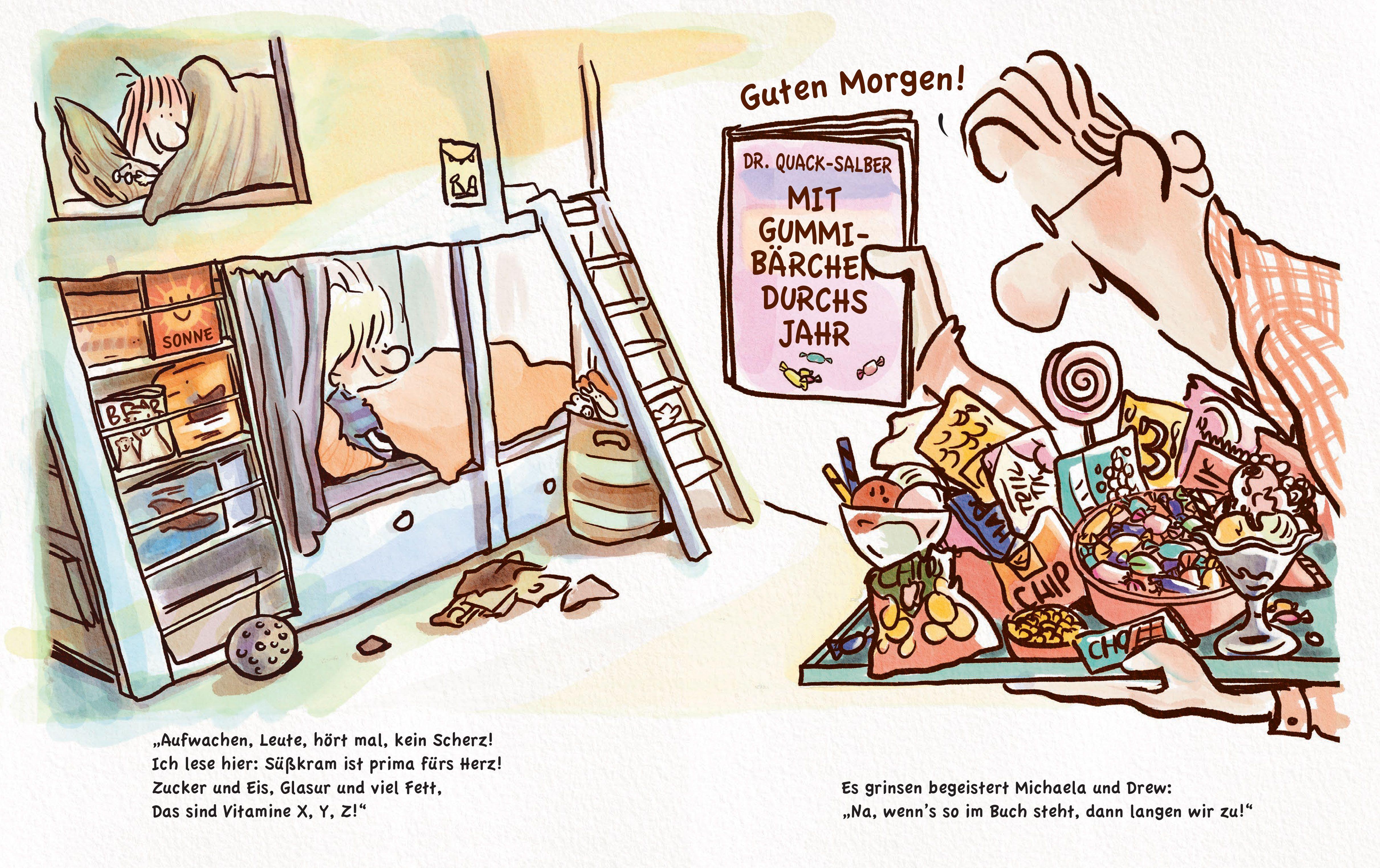 Beispielinhalt (Bild) Die Flunkerei-Bücherei