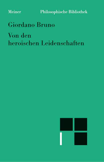 Vorderes Coverbild Von den heroischen Leidenschaften