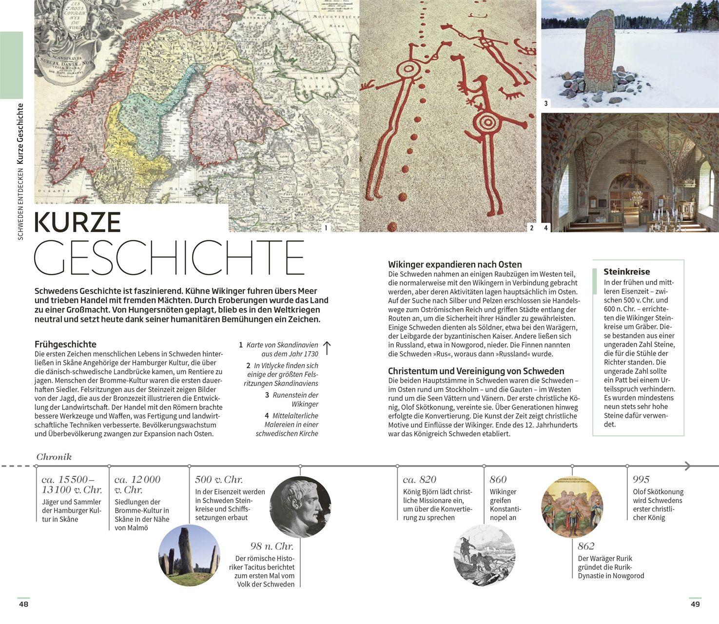 Beispielinhalt (Bild) Vis-à-Vis Reiseführer Schweden