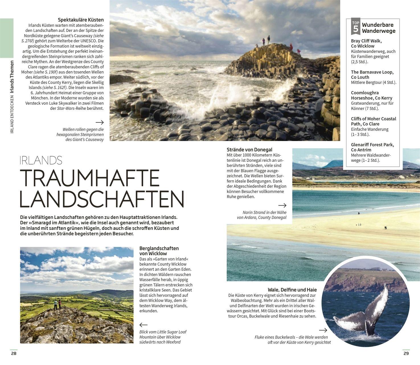 Beispielinhalt (Bild) Vis-à-Vis Reiseführer Irland