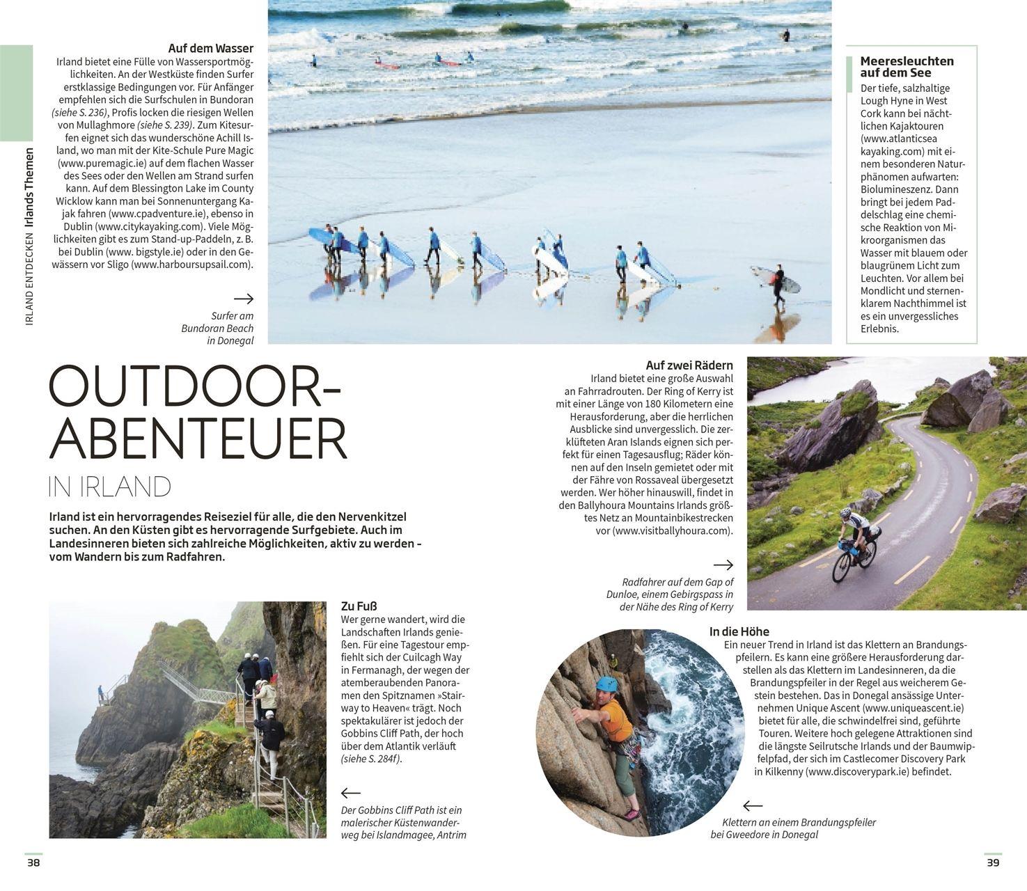 Beispielinhalt (Bild) Vis-à-Vis Reiseführer Irland