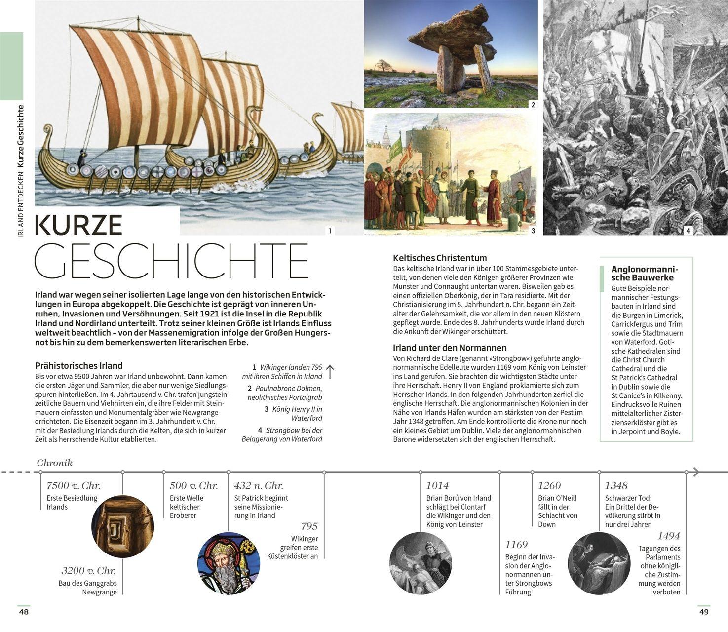 Beispielinhalt (Bild) Vis-à-Vis Reiseführer Irland