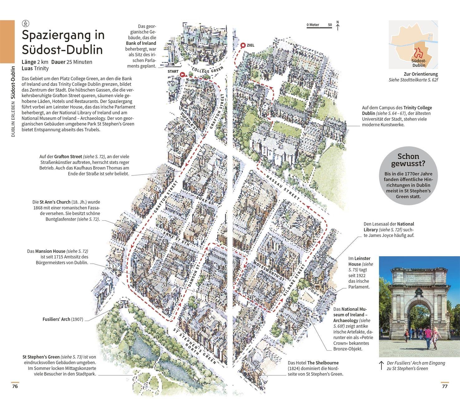 Beispielinhalt (Bild) Vis-à-Vis Reiseführer Irland