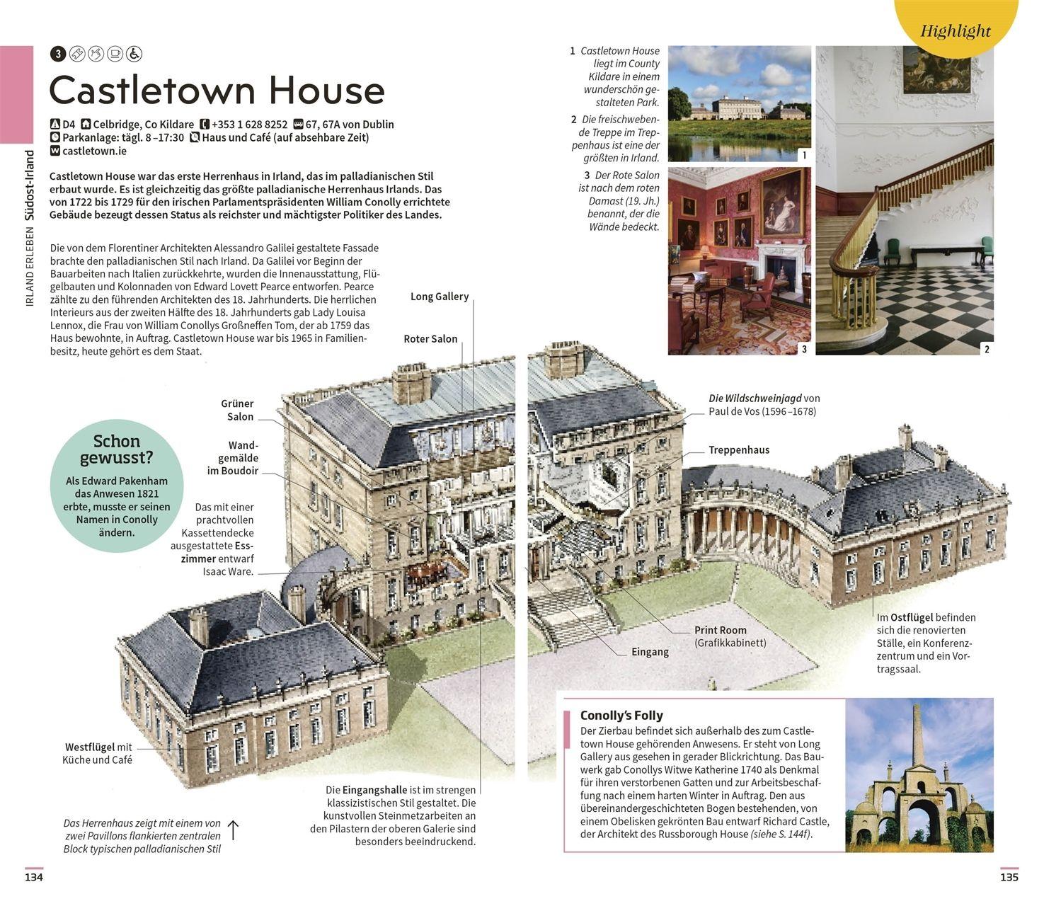 Beispielinhalt (Bild) Vis-à-Vis Reiseführer Irland