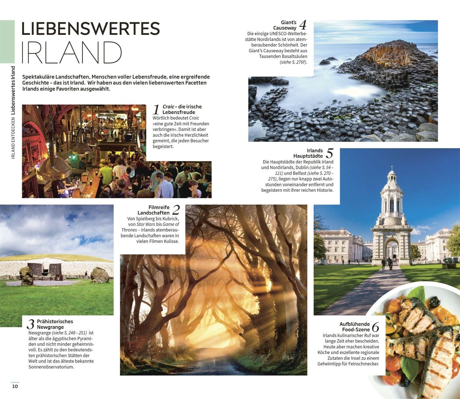 Beispielinhalt (Bild) Vis-à-Vis Reiseführer Irland