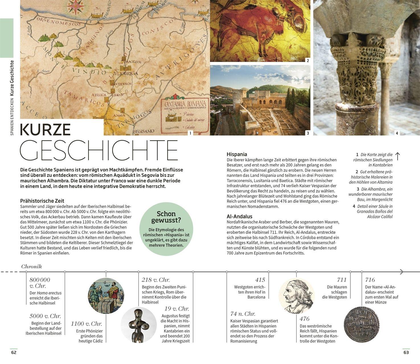 Beispielinhalt (Bild) Vis-à-Vis Reiseführer Spanien