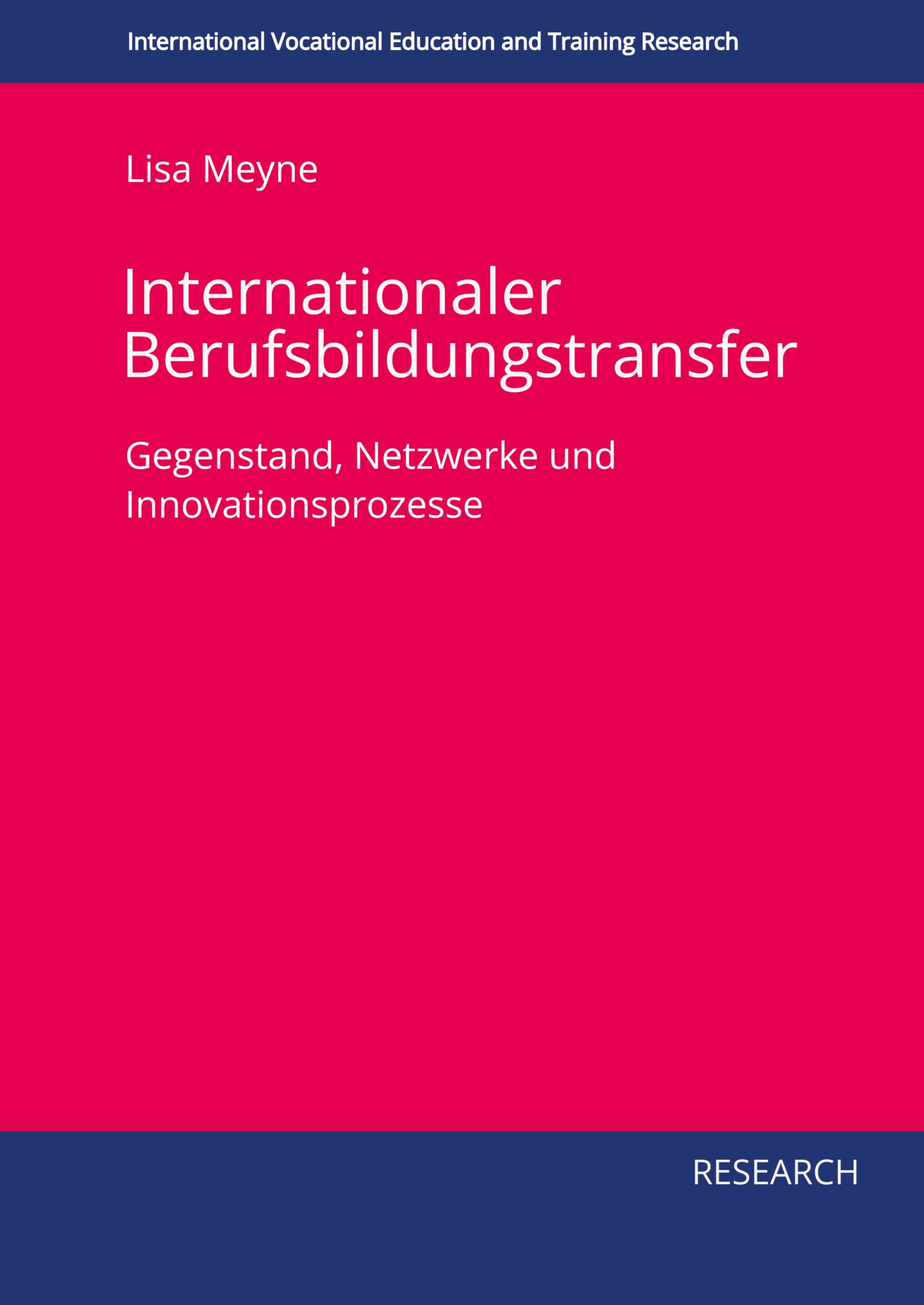 Vorderes Coverbild Internationaler Berufsbildungstransfer