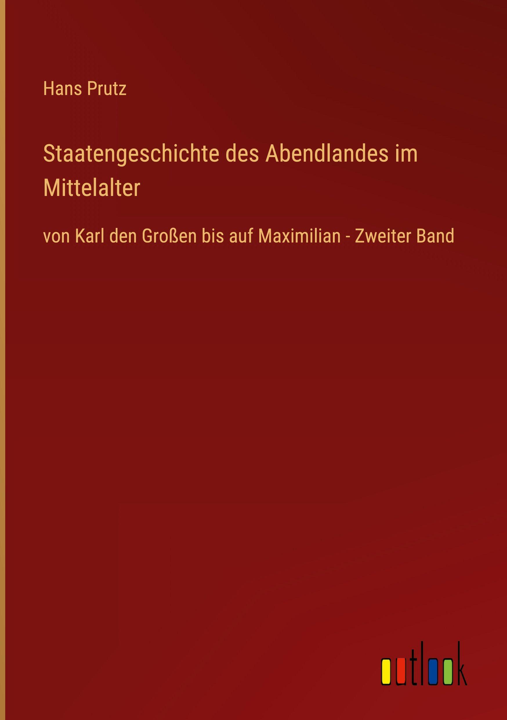 Vorderes Coverbild Staatengeschichte des Abendlandes im Mittelalter