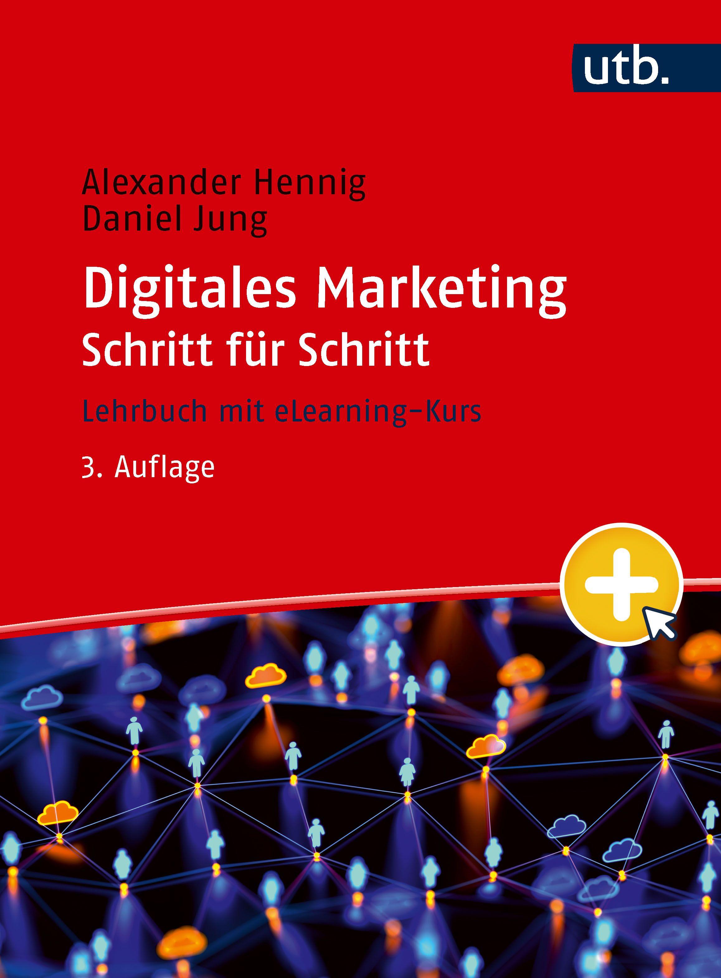 Vorderes Coverbild Digitales Marketing Schritt für Schritt