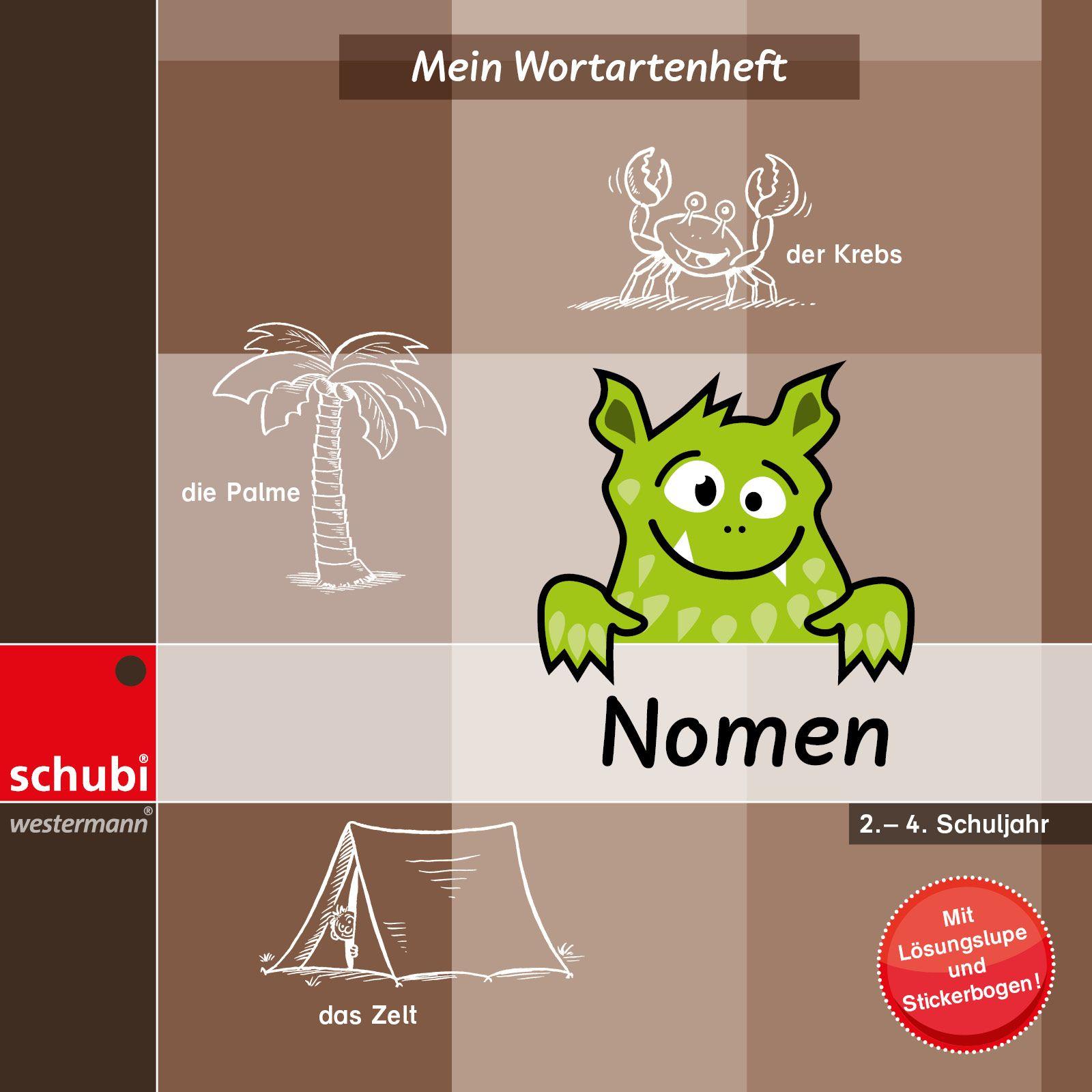 Vorderes Coverbild Mein Wortartenheft: Nomen