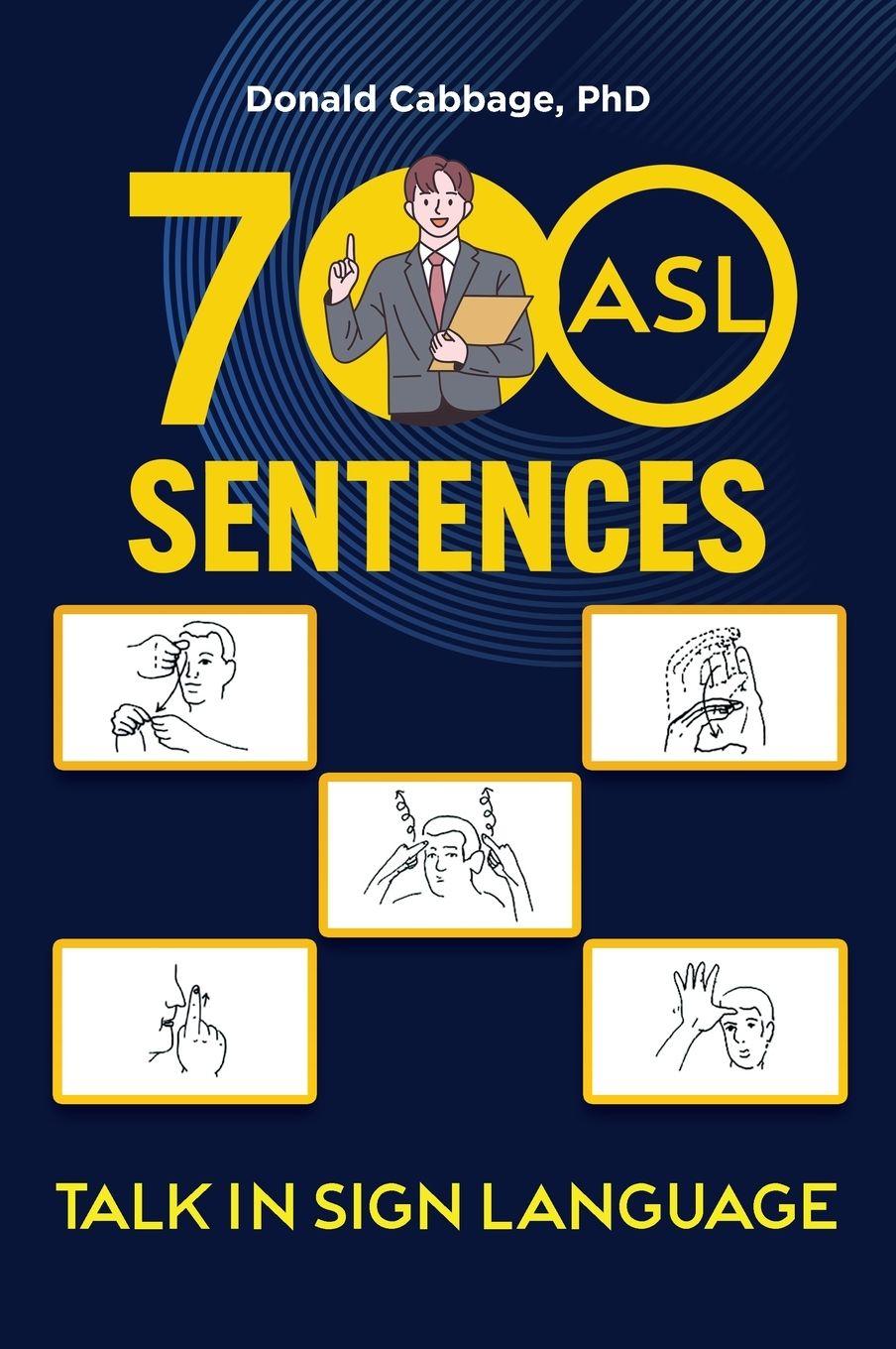 Vorderes Coverbild 700 ASL Sentences