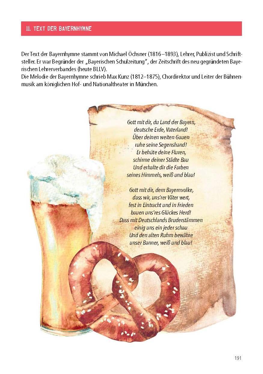 Beispielinhalt (Bild) Das kleine Bayern-Lexikon - der Freistaat in Stichwörtern