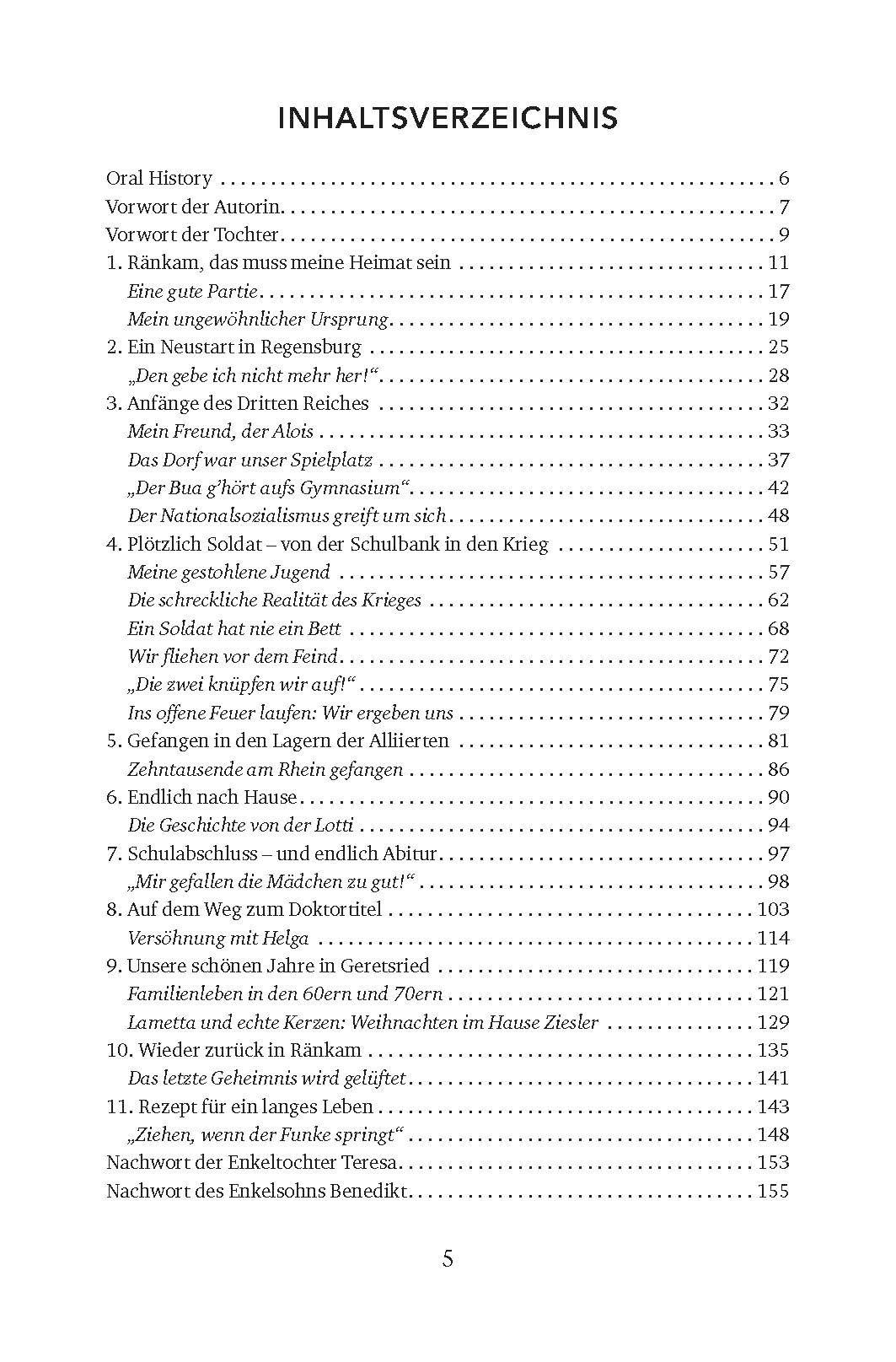 Beispielinhalt (Bild) "Ziehen, wenn der Funke springt": Erinnerungen des Zeitzeugen Dr. Rudolf Ziesler aus dem Bayerischen Wald