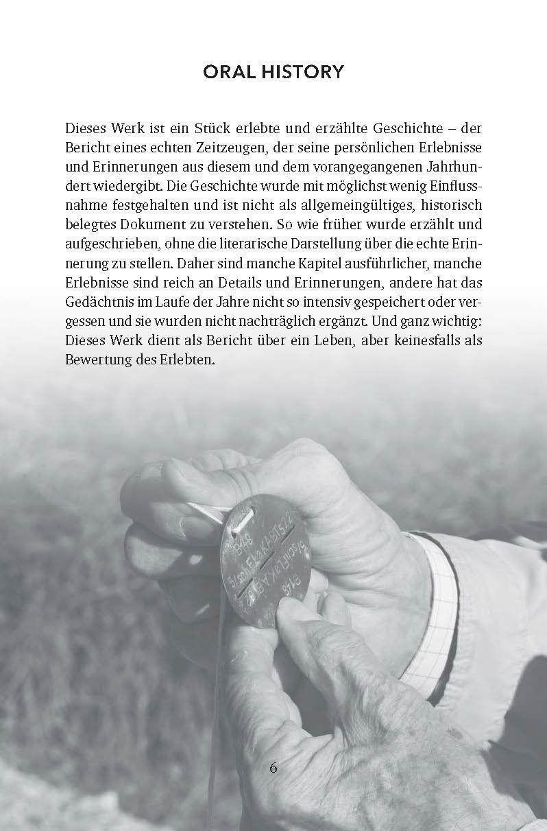 Beispielinhalt (Bild) "Ziehen, wenn der Funke springt": Erinnerungen des Zeitzeugen Dr. Rudolf Ziesler aus dem Bayerischen Wald