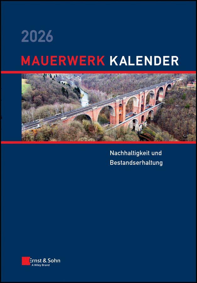 Vorderes Coverbild Mauerwerk-Kalender 2026