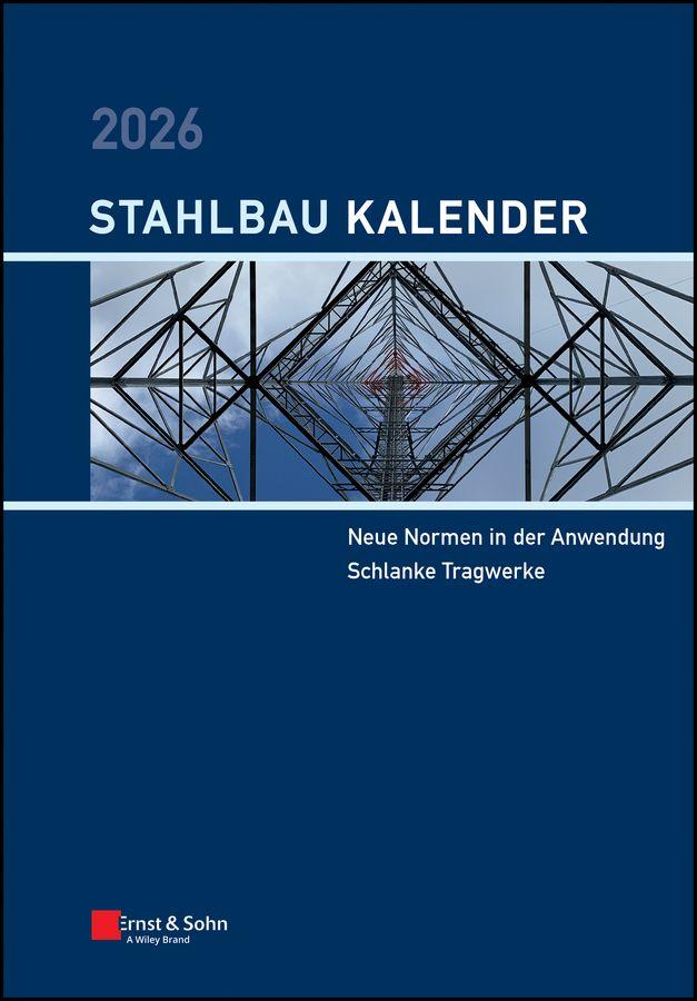 Vorderes Coverbild Stahlbau-Kalender 2026