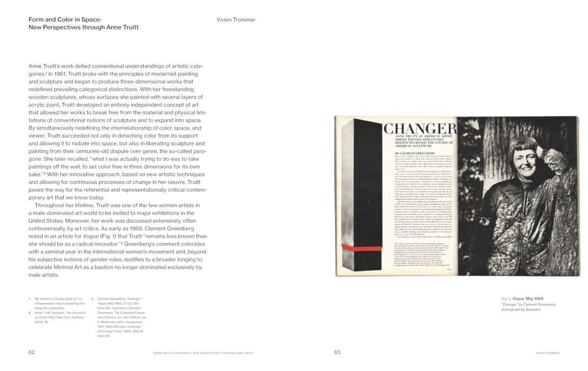 Beispielinhalt (Bild) Anne Truitt