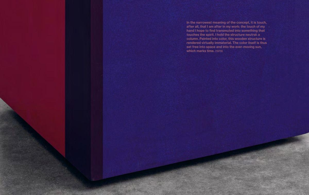 Beispielinhalt (Bild) Anne Truitt