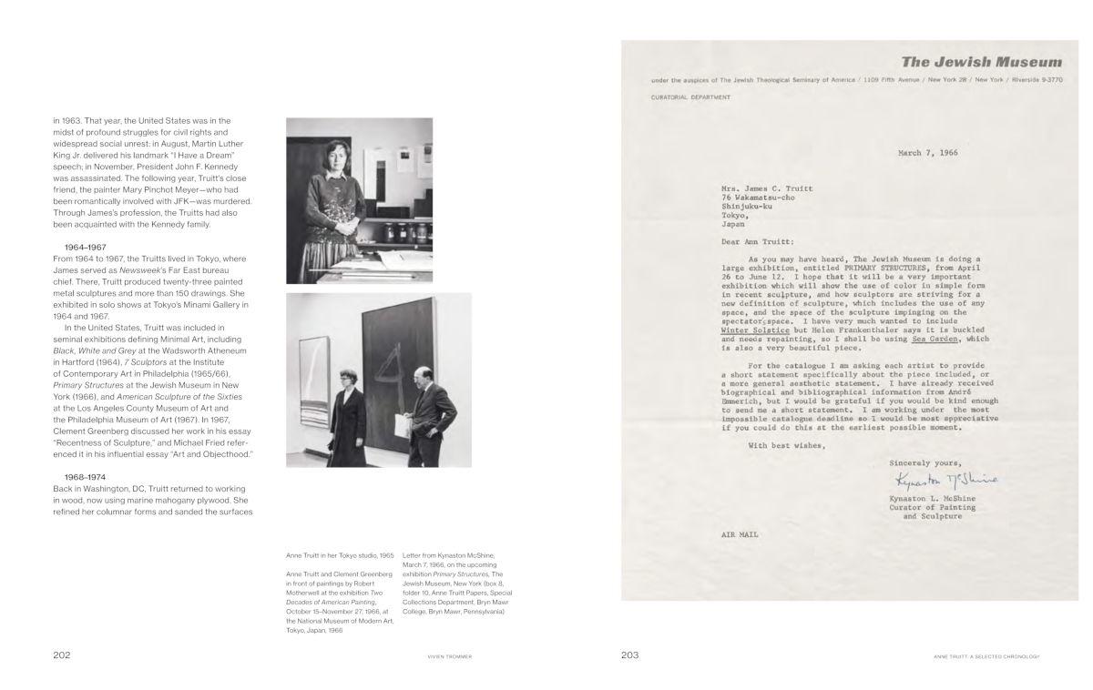 Beispielinhalt (Bild) Anne Truitt