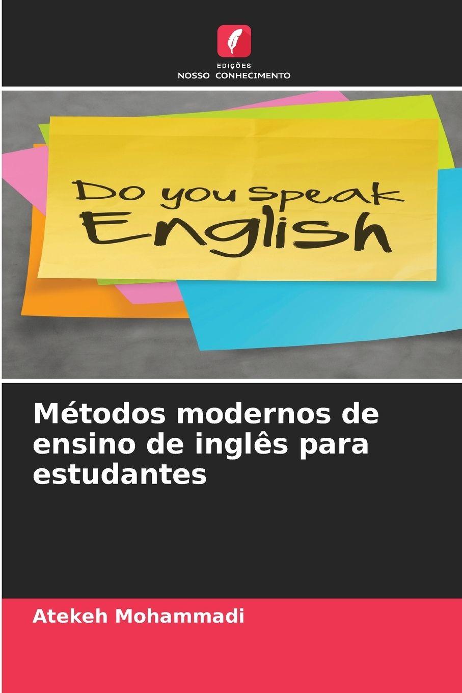 Vorderes Coverbild Métodos modernos de ensino de inglês para estudantes