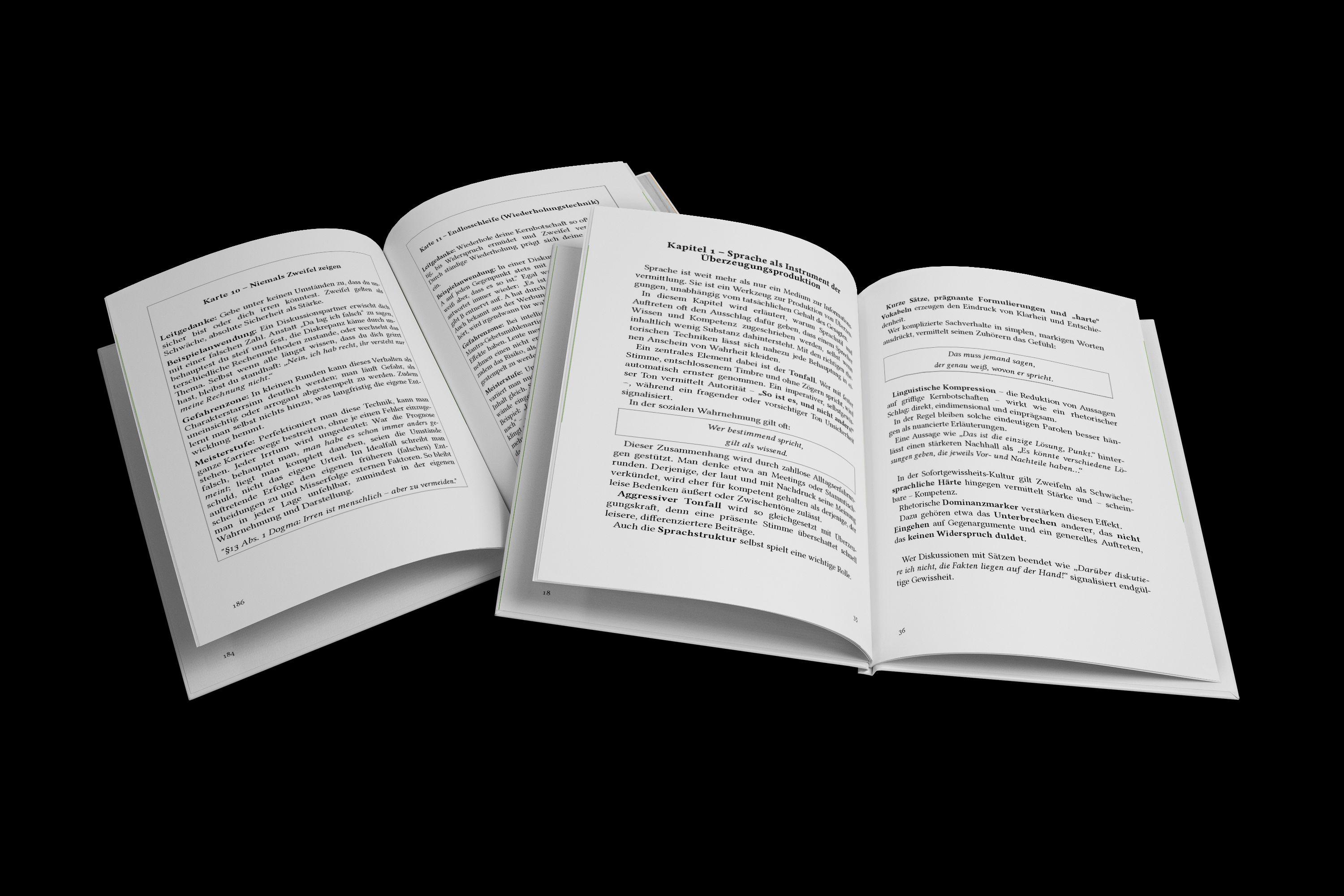 Beispielinhalt (Bild) Kenntnis ohne Wissen - 30 Regeln zur sofortigen Gewissheit (Ein V.F.E.G. - Buch)