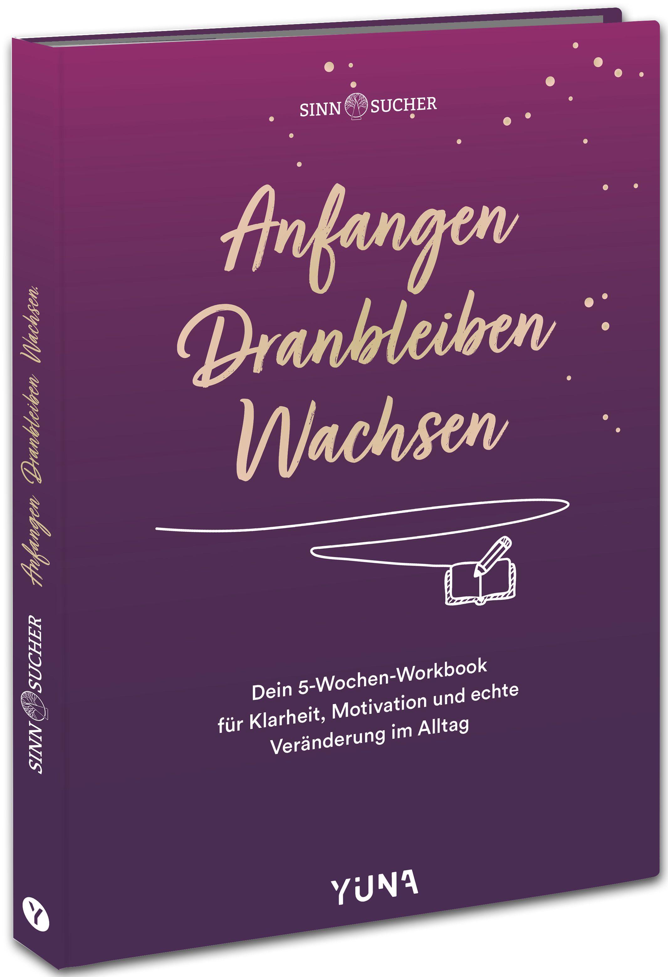 Vorderes Coverbild Anfangen. Dranbleiben. Wachsen