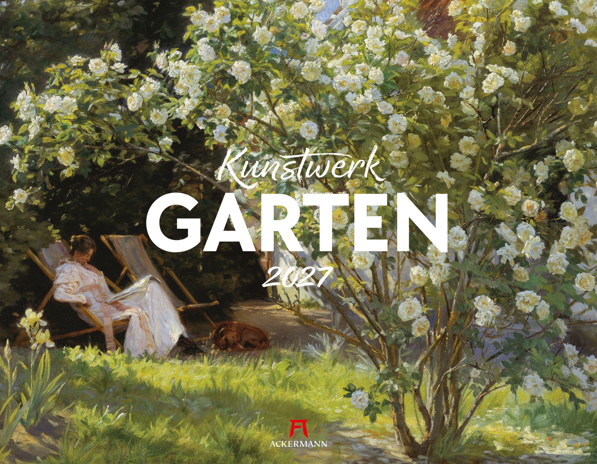 Vorderes Coverbild Kunstwerk Garten Kalender 2027