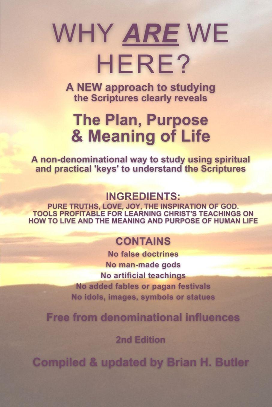 Vorderes Coverbild Why Are We Here